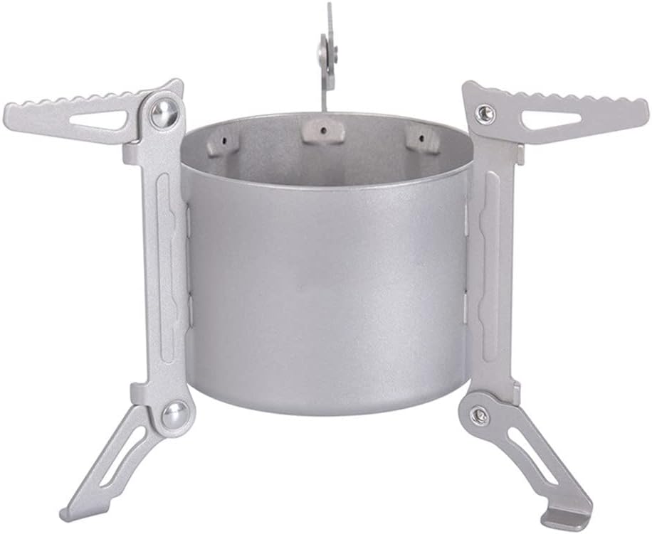 PDGJG Alloy Mini Stove Spirit Burner Outdoor Camping Foldable Stands Brackets : Sports & Outdoors