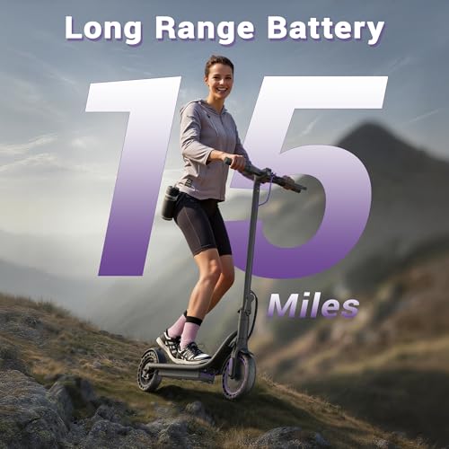 image for VOLPAM Electric Scooter for Adults, Max Speed 19MPH, Max 17 Miles Rang