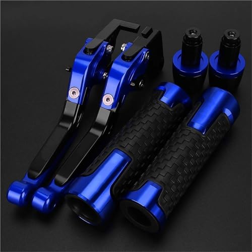 Leviers d'embrayage Versys 650 poignées guidon moto bleu 2007-2017