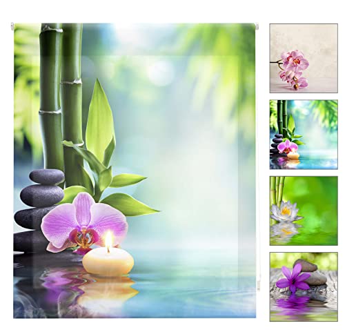 Blindecor Estor enrollable translúcido digital, Zen,W-Z-28223,130X180 cm