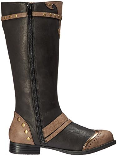 Ellie Shoes Women's 181-Silas Steampunk Boot, Black, 8 M US | Image 5