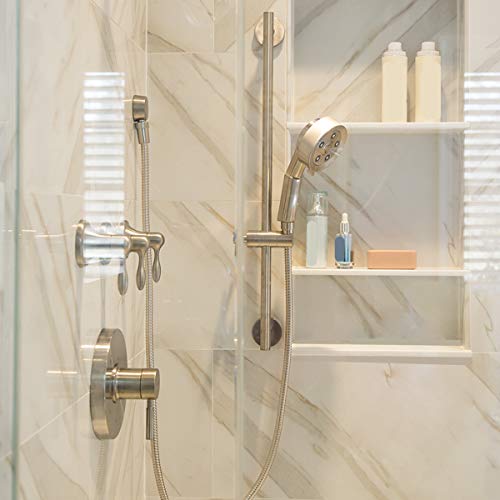 Speakman SM-1000-P-BN Válvula de Ducha de Balance de Presión y Acabado para Baño de Diseño Moderno, 13.75"L x 9.75"W x 8.00"H, Níquel Cepillado miniatura 2