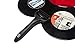 Big Fudge Record Pal, Vinyl Roller Cleaner. Black Vinyl Record Cleaner in Gift Pack. Silicone Lint Roller for LP Records, Anti-Static Record Duster.