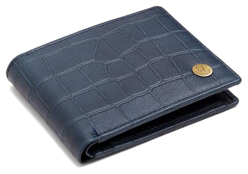 WILDHORN RFID Protected Genuine Leather Wallet for Men
