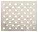American Flag 50 Star Stencil by StudioR12 | Reusable Mylar Template | Use for Arts, Crafts, DIY Decor | Painting, Mixed Media, Air Brushing (19" x 13.46") for 47.52" x 25" Flag