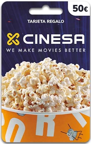 Tarjeta regalo Cinesa   para España   por correo postal