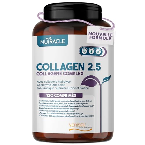 Collagène Hydrolysé Verisol® 2500 mg + Acide Hyaluronique + Coenz...