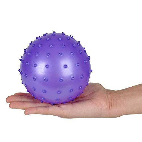 Rhode Island Novelty 7 Inch Knobby Balls Assorted Colors 5 Pack #TOP3