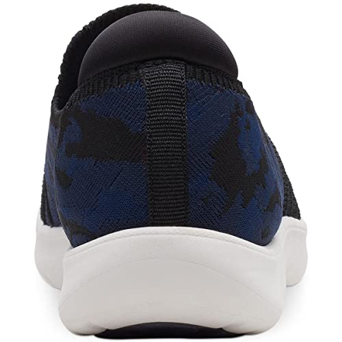 Clarks Clarks CloudSteppers Women's Adella Step Sneaker, Navy Camo, 6.5 M US
