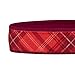Blueberry Pet 7 Patterns Soft & Comfy Scottish Aileen Red Plaid Tartan Style Designer Padded Adjustable Dog Collar, Medium, Neck 14.5