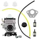 TOPREPAIR Carburetor Fuel Filter for Eskimo MAKO M43Q8 M43Q10 Ice Auger 43cc 8' 10' Carb