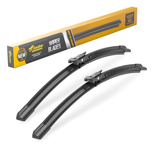 Image of Raidbee Windshield Wiper Blades Replacement for | Ford Mustang 2010-2026 Lincoln MKZ 2013-2020 All-Season OEM Quality 2 Pack