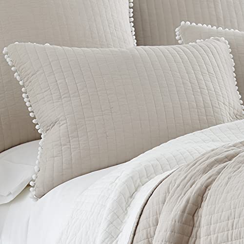 Levtex Pom Pom Pom Taupe kołdra pełna/Queen