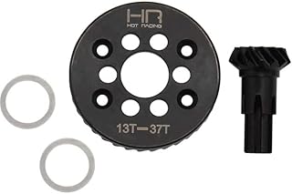 Hot Racing ATF9337L Light weight Steel Helical Diff Ring/Pinion - BLX 3S 4S