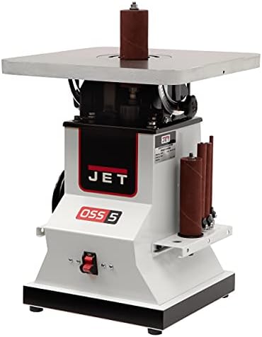 JET JBOS-5 Benchtop Oscillating Spindle Sander, 1/2 HP, 1Ph 115V (708404)