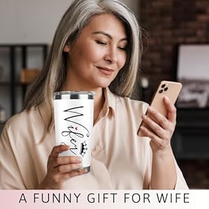 Giftsforwifefromhusbandwifegiftsweddinganniversaryforwomenvalentinesbirthdaygiftideasmothersdaychristmasgiftforherromanticlovecupforher20ozwhitetumbler Urban Country Home Decor Gifts for wife from husband wife gifts wedding anniversary for women valentines birthday gift ideas mothers day christmas gift for her romantic love cup for her 20 oz white tumbler urban country home decor