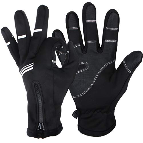 Winterhandschuhe Herren Touchscreen, Sport Smartphone Gloves Ski Mountainbike Fahrrad Handschuhe MäNner Damen Warme Wasserdicht Winddicht