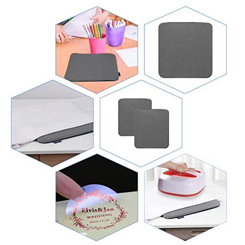 VIKDOOK Heat Press Mat Easy Press Mat Kompatibel mit Cricut Easypress 2 8\X10\ 12\X12\ Matte für T-Shirt HTV Vinyl Craft Bügeltransferprojekte