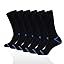 Black (6 Pairs)