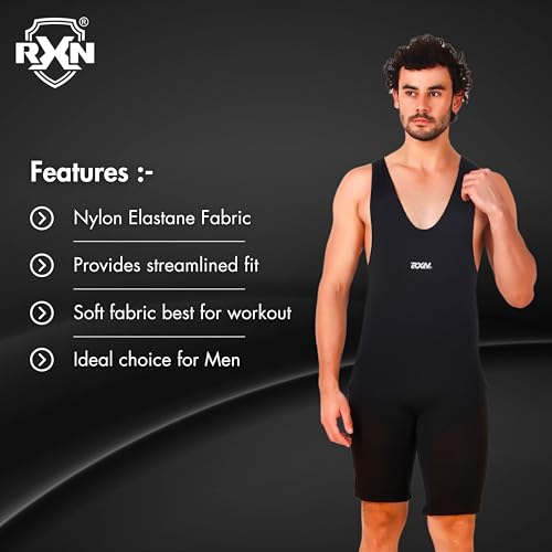 Image of RXN Men's Weightlifting Singlet for Training & Competition