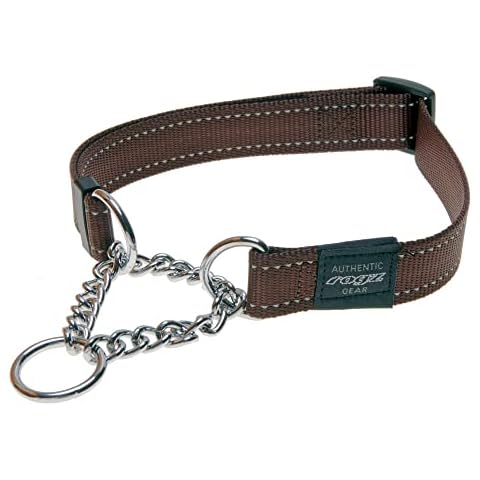 Reflective Nylon Choke Collar for Large Dogs Cover
