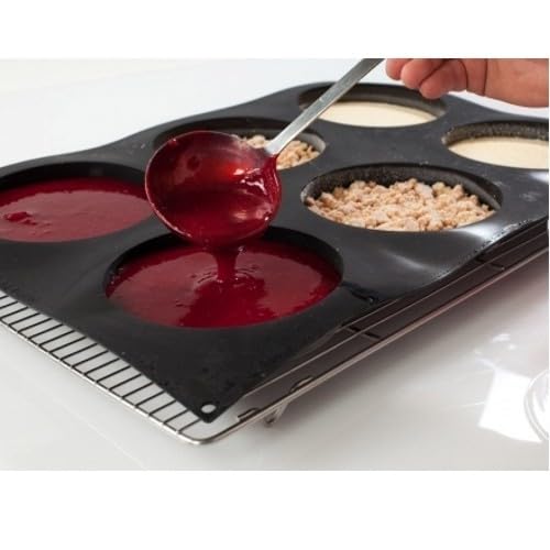 Pavoni Siliconas Vorm Rond Ø160 x 30 mm (6) 60 x 40 cm
