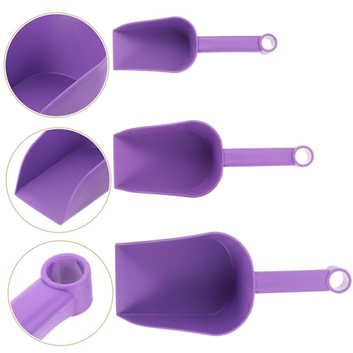 Juego 3 Piezas Mini Palas de Jardín Plástico Morado miniatura 4