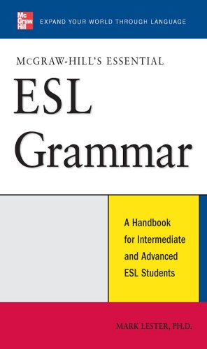McGraw-Hill's Essential ESL Grammar: A Hnadbook for Intermediate and Advanced ESL Students (McGraw-Hill ESL References)