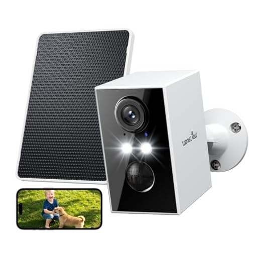 wansview Camara Vigilancia WiFi Exterior Solar - 2K Camaras Vigilancia Domicilio WiFi 2.4G hz Seguridad sin Cable con Batería, PIR Sirena, Visión Nocturna Color, IP65