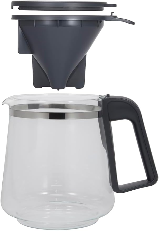Zojirushi EC-DAC50SZ ZUTTO Coffee Maker 5 Cups, Silver, PFAS-free