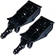 2 Stück Waschwasserdüse Scheibenwaschdüse Spritzdüse passend für Volkswagen VW T5 Transporter Golf Mk4 Bora Polo Touareg Beetle Lupo Seat Cordoba Ibiza Toledo Skoda Superb 6E0955985 6E0955985A