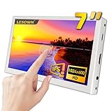 LESOWN Small Monitor 7 inch 1024x600 IPS Capacitive Touch 7
