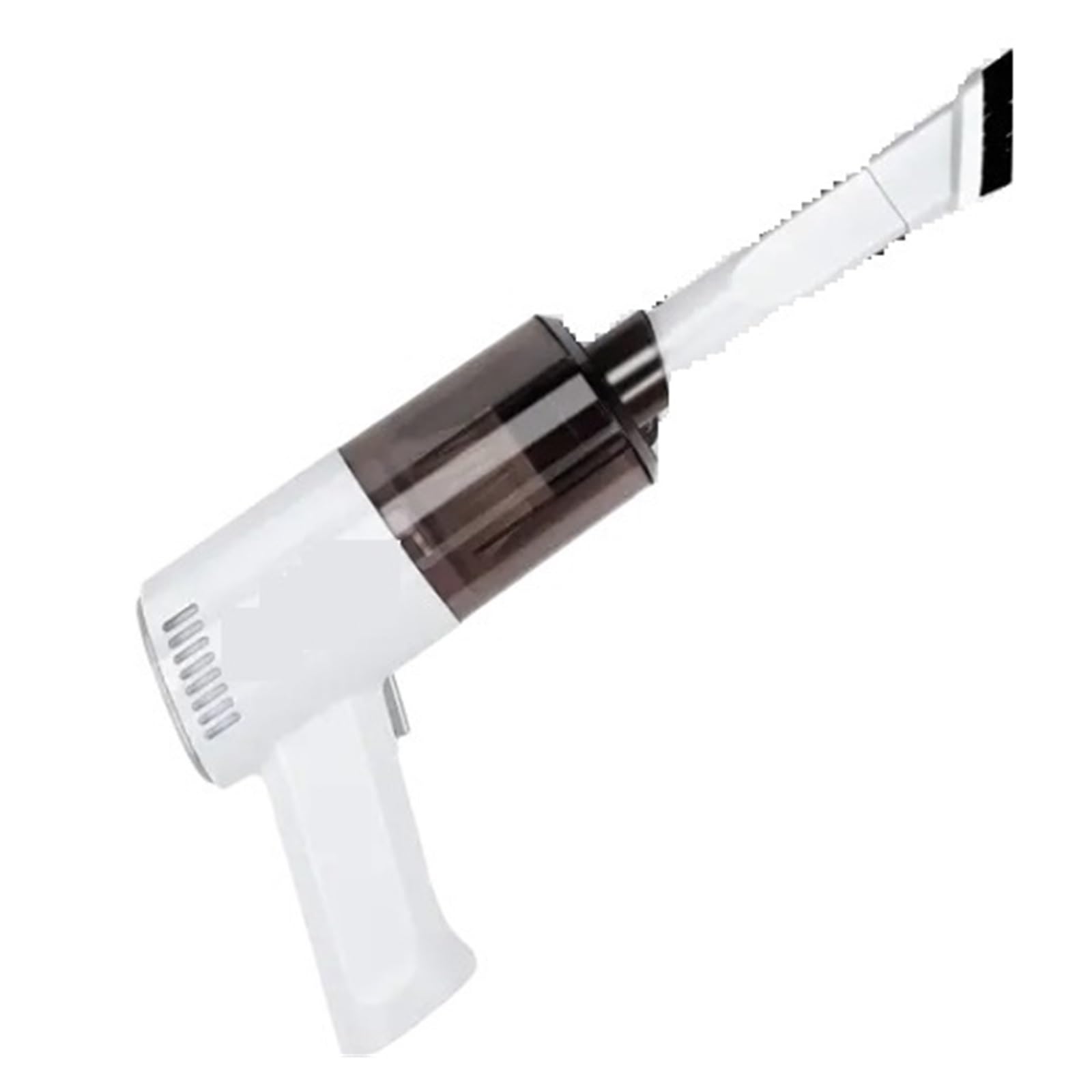 Odkurzacze Ręczne Ręczny Przenośny Odkurzacz Samochodowy Vaccum 120w 12v Samochodowy Mini Odkurzacz Samochodowy Bezprzewodowy(White-wireless)