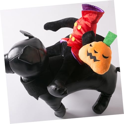 Disfraz Halloween Calabaza para Perro Talla Mediana miniatura 3