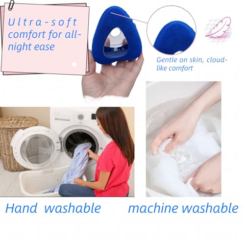 Image of F20 CPAP Mask Liners, Small Size, 4 Packs, Blue | Compatible with F20 Full Face Mask, Soft and Breathable, Reduce Pressure Performance, Keeps Comfortable