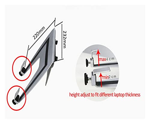 Brazo de Resorte Mecánico JEQGDLUI DL-8012LP Soporte de Monitor 17-38 Pulgadas y Laptop 4