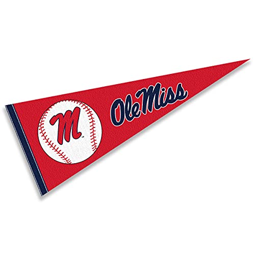 College Flags & Banners Co. Ole Miss Baseball Pennant