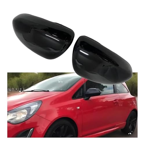 Coques de rétroviseur Corsa D E noir brillant pour sublimer son auto - 2