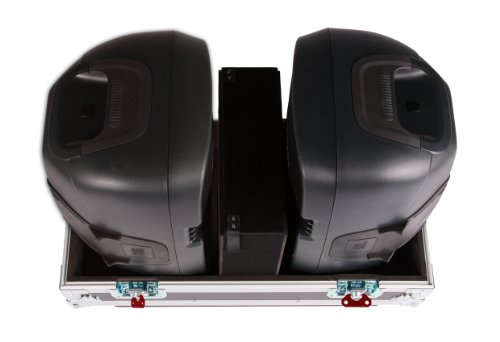 Gator Cases G-Tour Series Ata Style Road Case For (2) 12-Inch Speaker Cabinets With Cable Storage And Heavy Duty 4" Casters (G-Tour Spkr-212) #TOP4