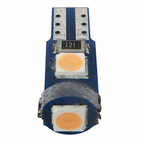 Wljh T5 17 37 74 2721 Pink Dashboard Gauge Instrument Cluster Panel Dash Led Light Lamp With Twist Lock Socket,Pack Of 6 #TOP7