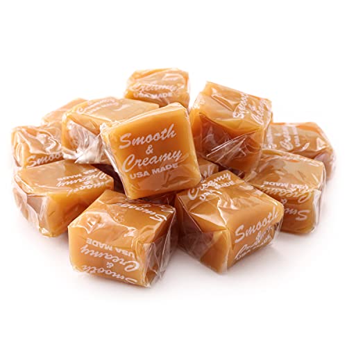 Funtasty Vanilla Creamy Caramels Individually Wrapped Candy, 15 Ounce Bag #TOP18