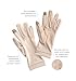 Coolibar Full Finger UV Sun Gloves - UPF 50+ Sun Protection - Gannett in Beige