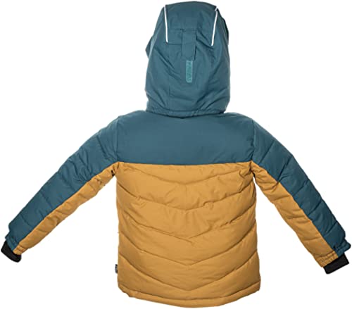 Kamik Boy's Anakin Synthetic Down Jacket (Toddler/Little Kids/Big Kids) Bronze/Atlantic 7 Little Kid #TOP1