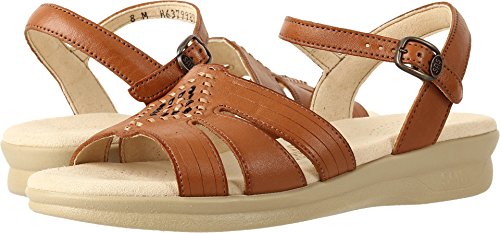 SAS - Sas - Huarache Femme , marron (Antique Tan), 35 W - large (C) EU