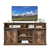 Ampio spazio di archiviazione: dotato di 8 pratici scomparti – 2 ripiani regolabili, 2 scomparti centrali aperti e 2 armadi offrono spazio sufficiente per DVD, console di gioco, scatole per cavi e altri oggetti. Perfettamente organizzato e sempre a portata di mano.