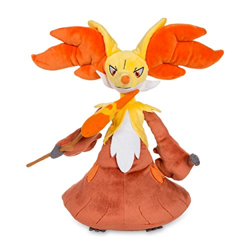 Pokemon Center Delphox Poké Plush (Large Size) - 12 3/4