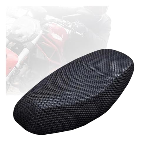 Funda sillín funda de malla para asiento motocicleta antideslizante portátil 4