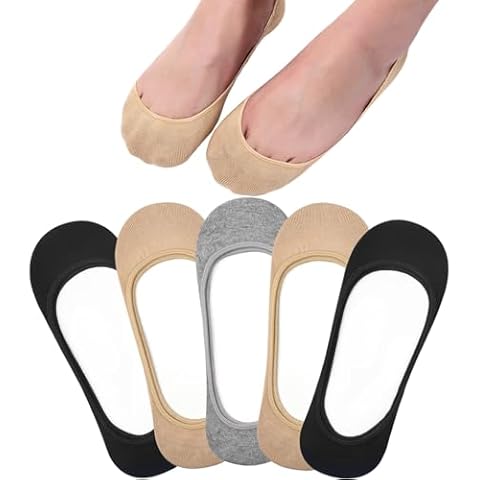 Toes Home Ultra Low Cut Liner Socks Women 5 Pairs Cover