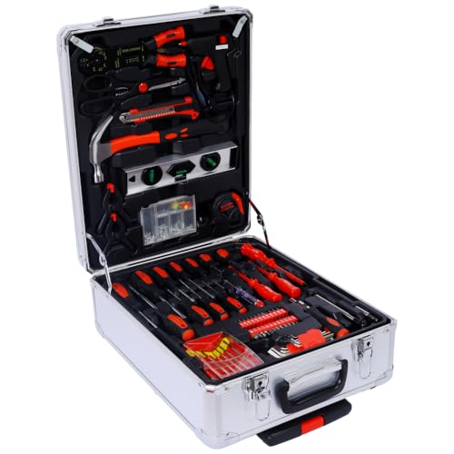 Kit de herramientas combinado 899 piezas con caja rodante miniatura 2