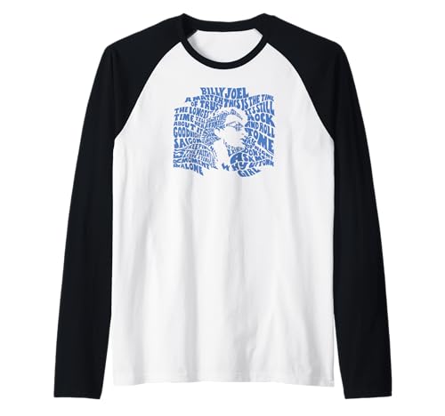 Image of Billy Joel - All The Songs Raglan Baseball Tee